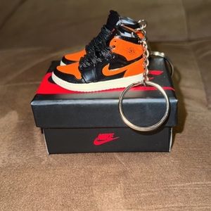 Mini 3d shoe keychain (pair)